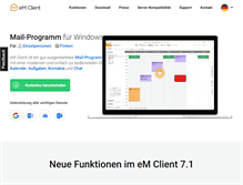 Tablet Screenshot of de.emclient.com